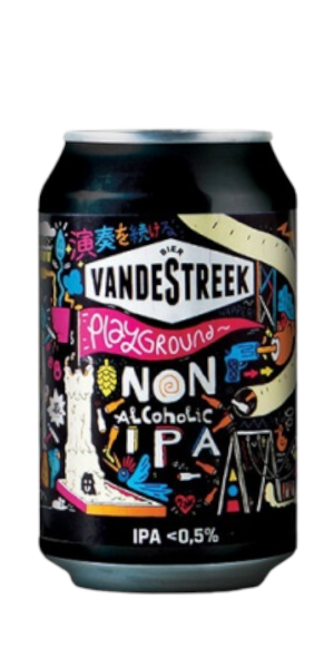 vandeStreek Playground IPA 0.5% 12x33cl Cans